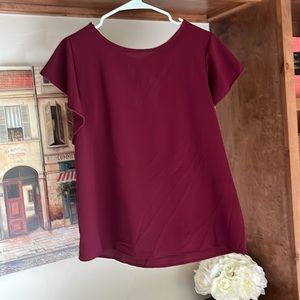 Women’s tie back professional blouse